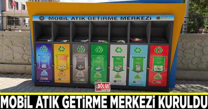 İpekyolu’nda Mobil Atık Getirme Merkezi kuruldu