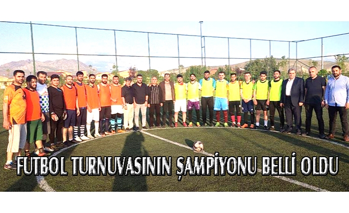 Van Müftülüğü'nün futbol turnuvası şampiyonu belli oldu