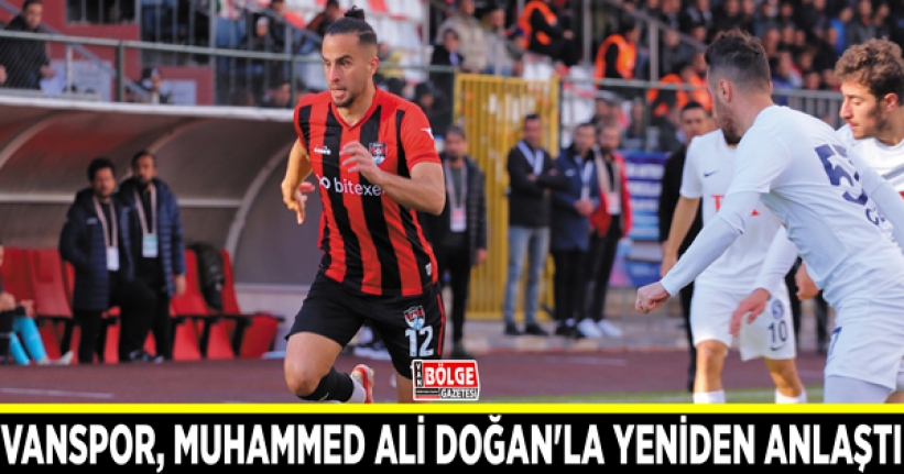 Vanspor, Muhammed Ali Doğan'la yeniden anlaştı