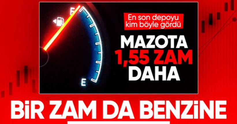 Benzine 2 liralık zam