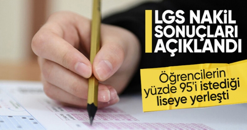 MEB duyurdu! 2023 LGS nakil sonuçları açıklandı