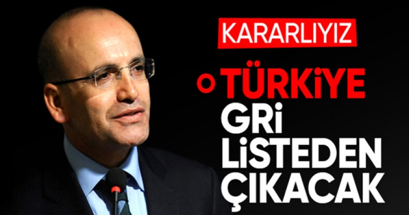 Mehmet Şimşek: Türkiye'yi gri listeden çıkartmaya kararlıyız