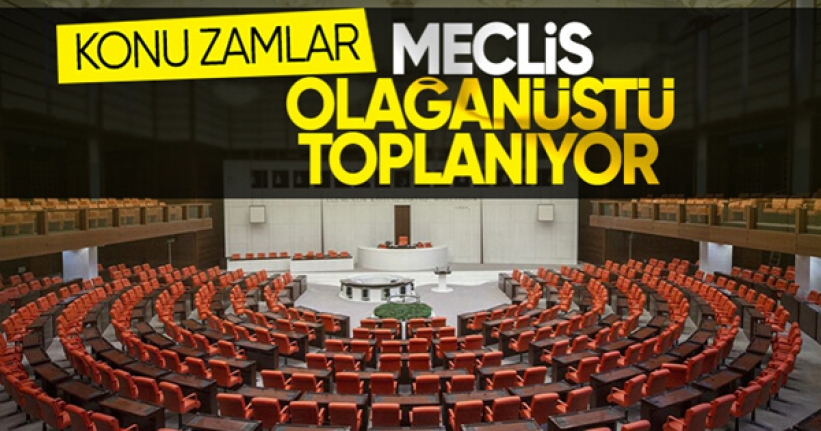 TBMM olağanüstü toplanıyor