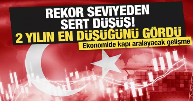 Türkiye'nin CDS'inde sert düşüş! Rekor seviyeden iki yılın en düşüğüne...
