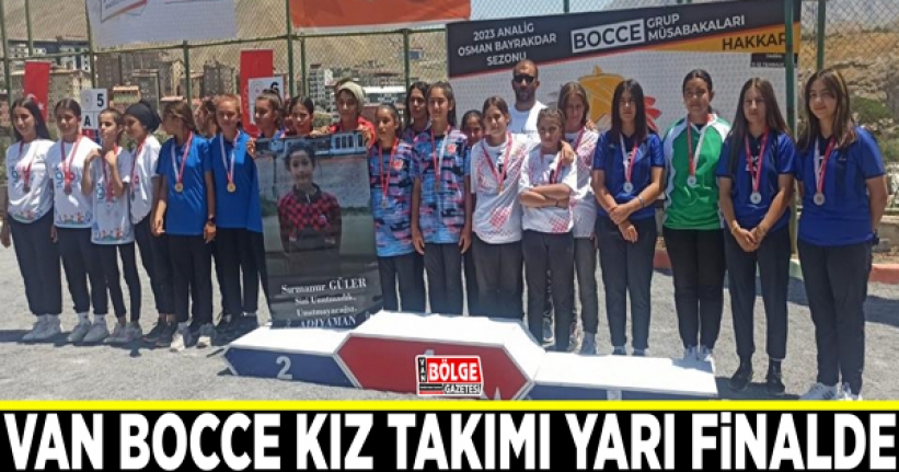 Van Bocce Kız Takımı yarı finalde