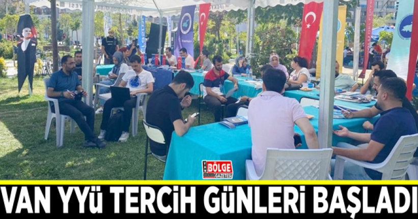 Van YYÜ tercih günleri başladı