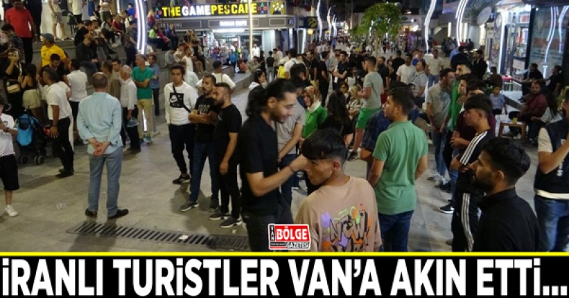 İranlı turistler Van’a akın etti…