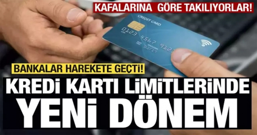 Kredi kartı limitlerinde yeni dönem! Bankalar harekete geçti