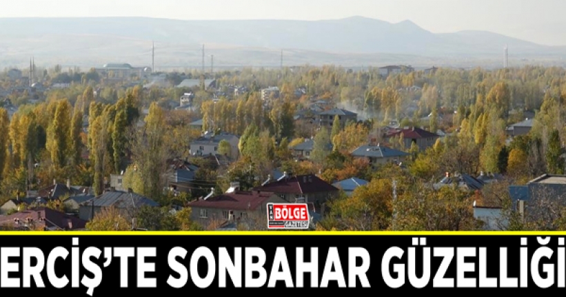 Erciş’te sonbahar güzelliği