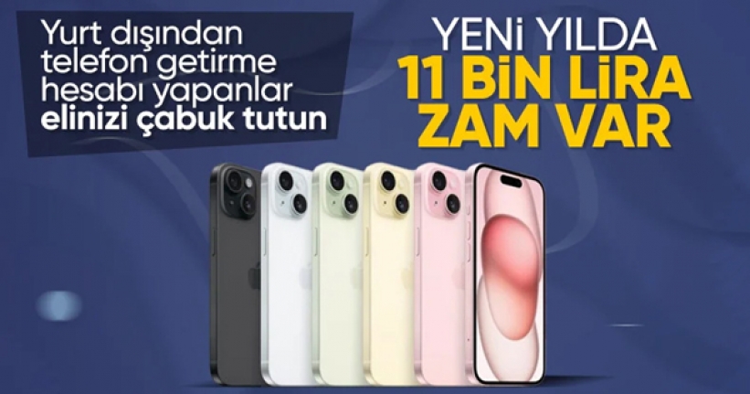 Yurt dışından telefon devri kapandı