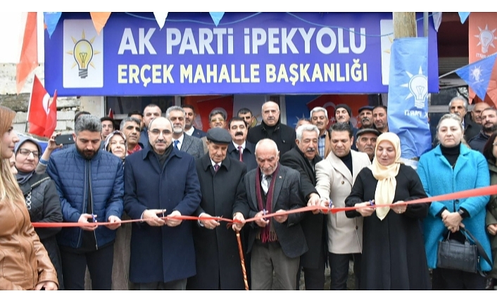 Ak Parti Erçek Mahalle Başkanlığı açıldı