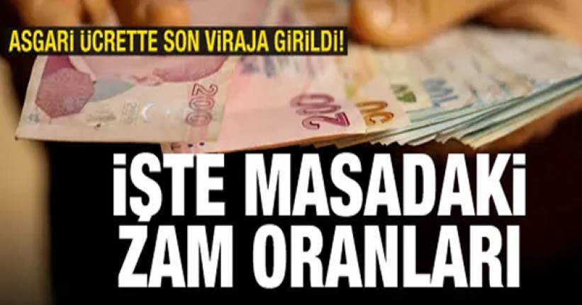 Asgari ücrette son viraja girildi!