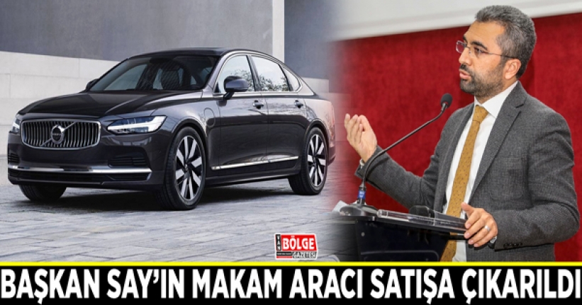 Başkan Say'ın makam aracı satışa çıkarıldı