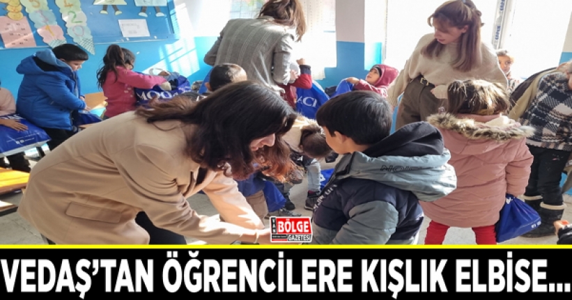 VEDAŞ’tan öğrencilere kışlık elbise…