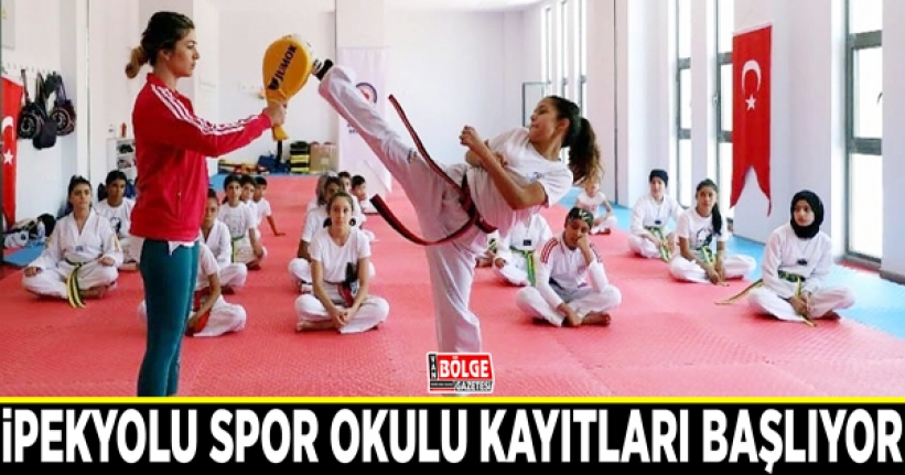 İpekyolu spor okulu kayıtları başlıyor