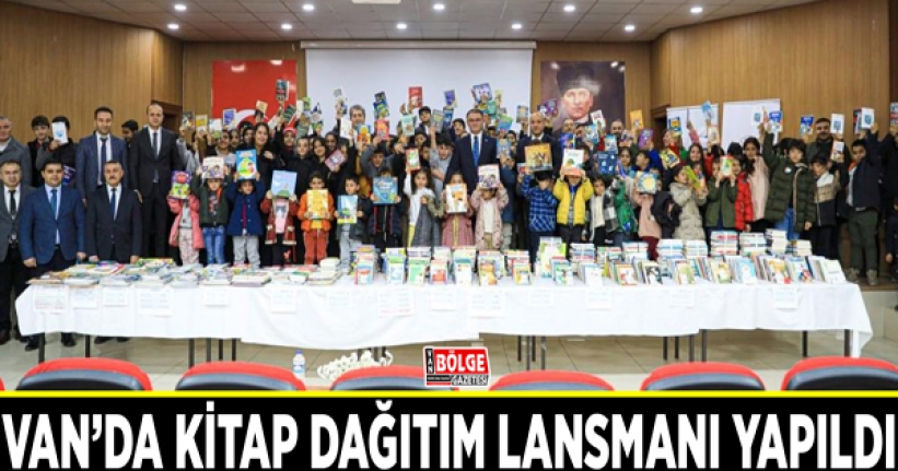 Van’da kitap dağıtım lansmanı yapıldı