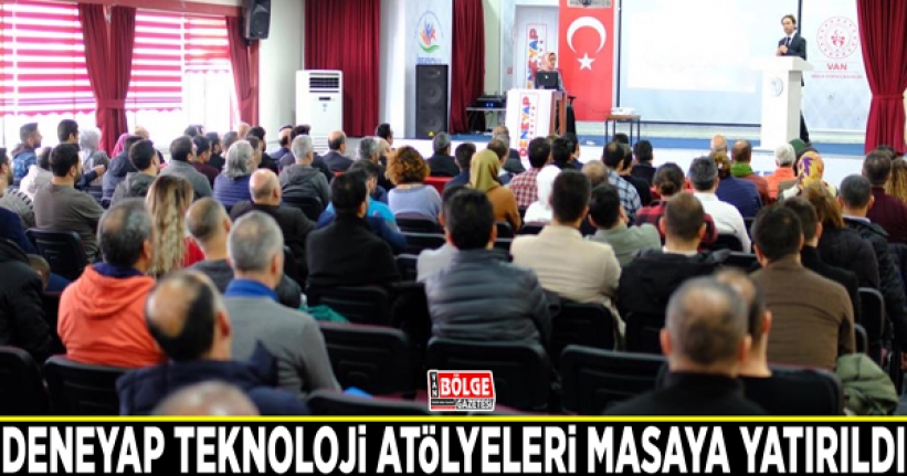 Deneyap teknoloji atölyeleri masaya yatırıldı