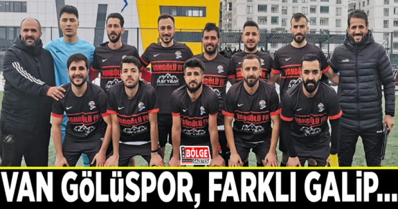 Van Gölüspor, farklı galip…