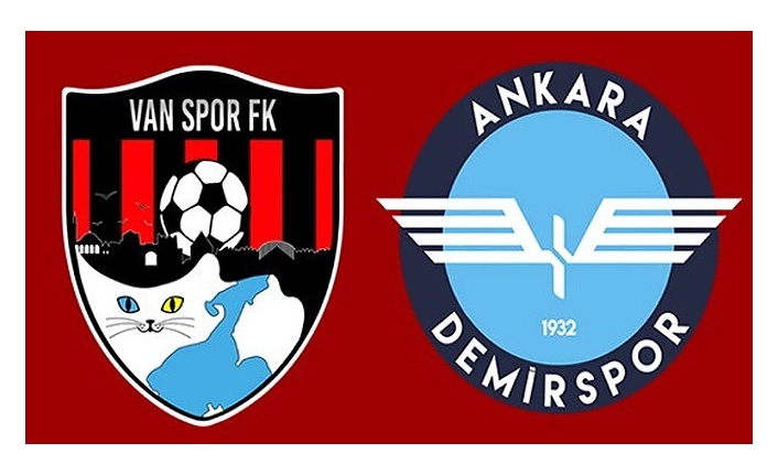 Vanspor'dan, Ankara Demirspor'a yarım düzine gol:6-1