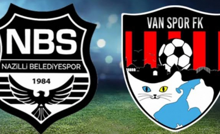 Vanspor, Nazilli Belediyespor'u tek golle geçti:0-1