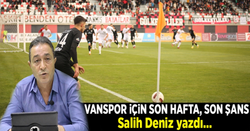 Vanspor için son hafta, son şans