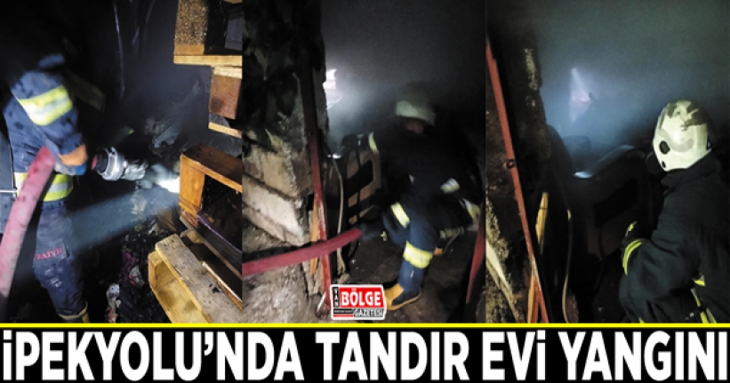 İpekyolu’nda tandır evi yangını