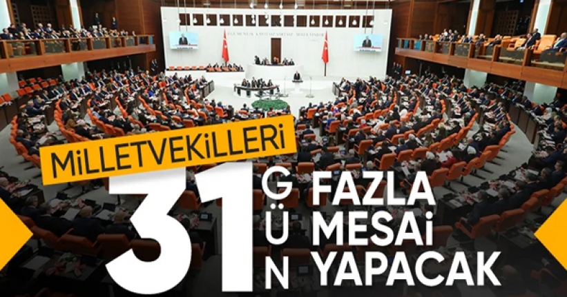 Meclis 1 Temmuz'da tatile girmeyecek