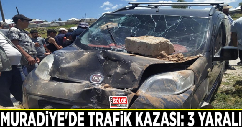 Muradiye'de trafik kazası: 3 yaralı
