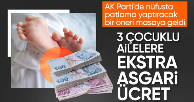 AK Parti'den nüfusu artıracak teklif