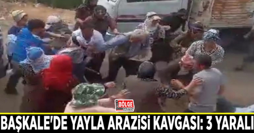 Başkale'de yayla arazisi kavgası: 3 yaralı