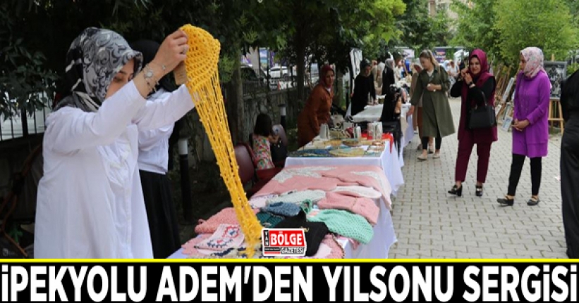 İpekyolu ADEM'den yılsonu sergisi