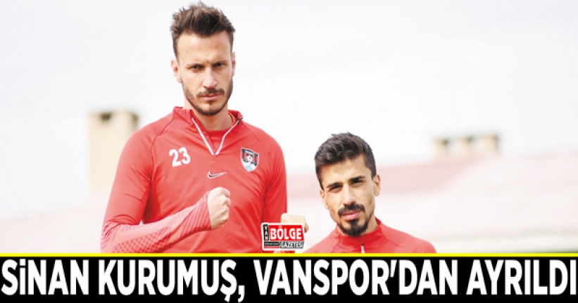 Sinan Kurumuş, Vanspor'dan ayrıldı