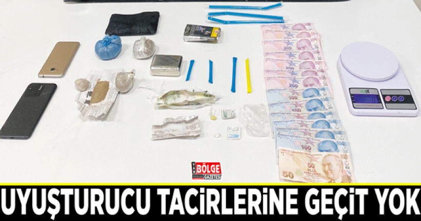 Uyuşturucu tacirlerine geçit yok