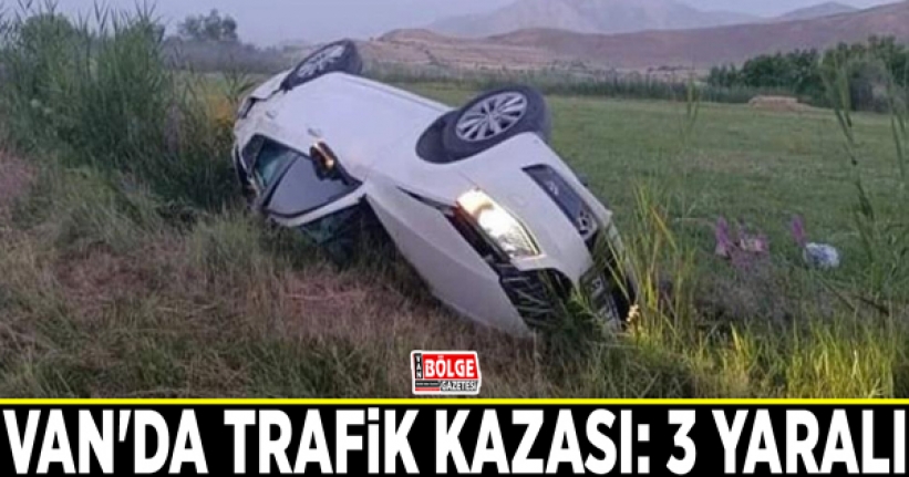 Van'da trafik kazası: 3 yaralı