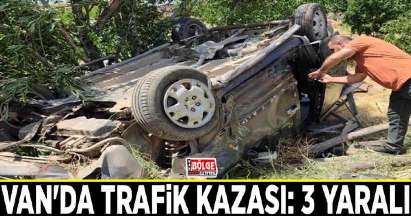 Van'da trafik kazası: 3 yaralı