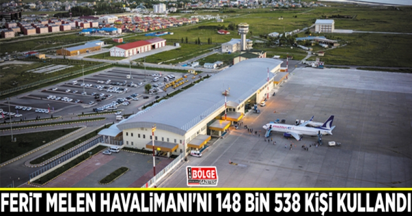 Van Ferit Melen Havalimanı'nı 148 bin 538 kişi kullandı