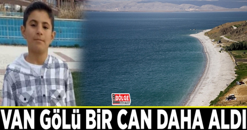 Van Gölü bir can daha aldı