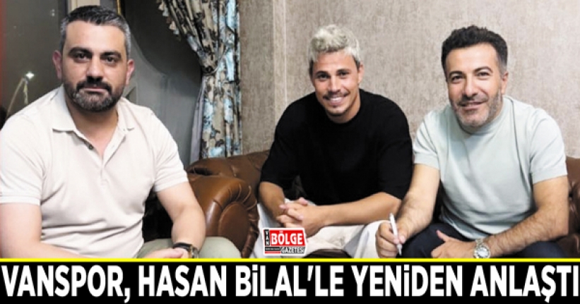 Vanspor, Hasan Bilal'le yeniden anlaştı