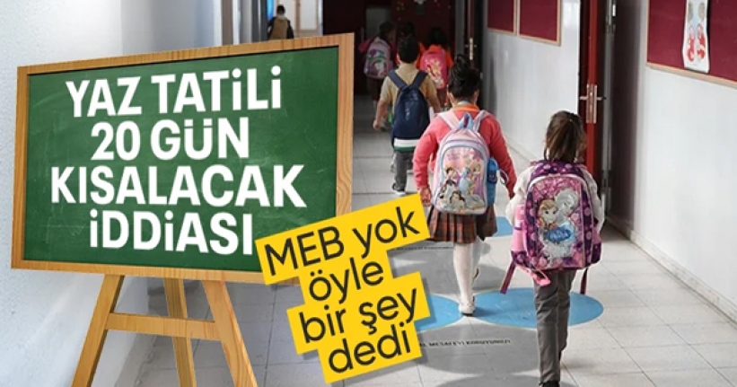 Milli Eğitim Bakanlığı iddiaları yalanladı