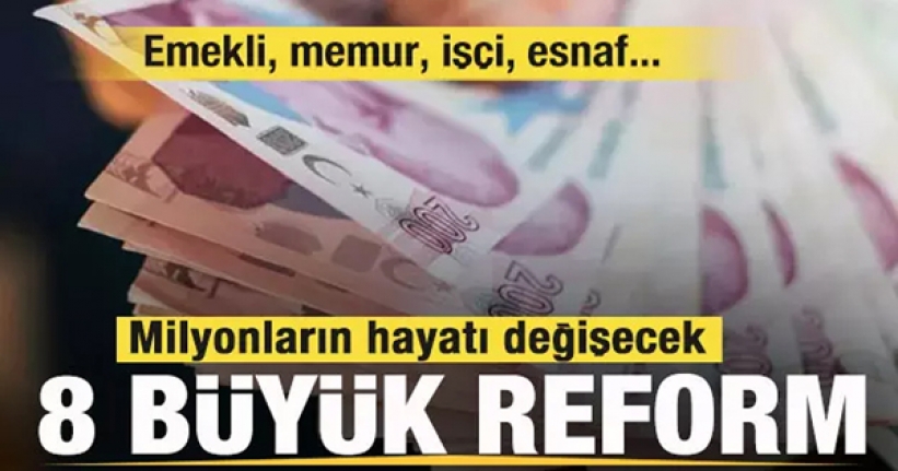 Milyonların hayatı değişecek!