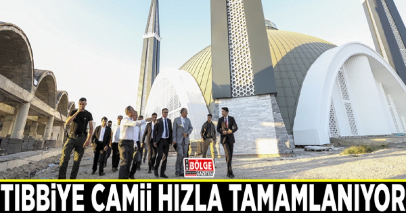 Tıbbiye Camii hızla tamamlanıyor