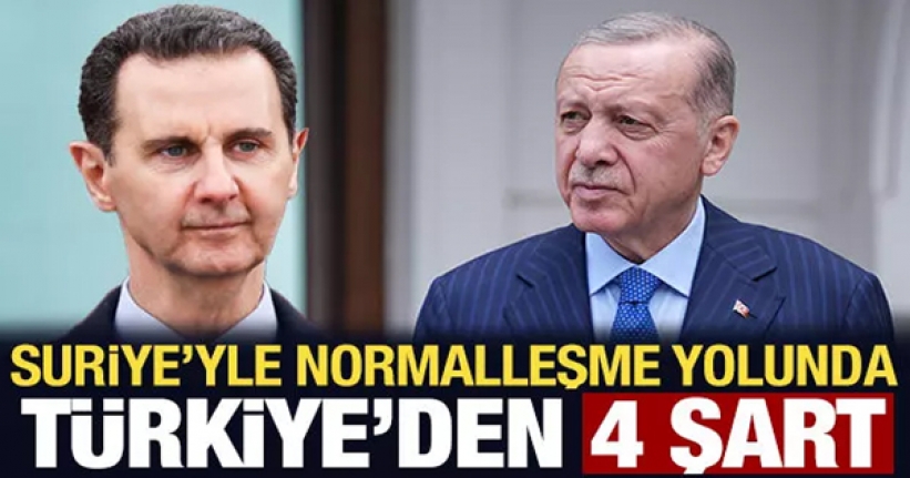 Türkiye'den Suriye'yle normalleşme açıklaması