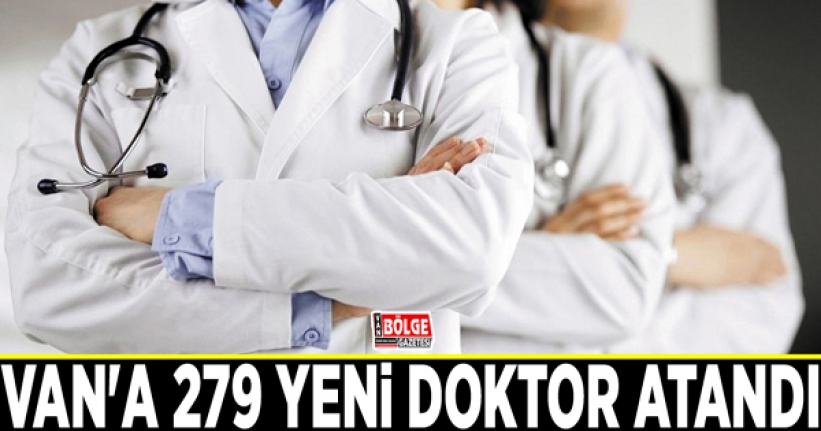 Van'a 279 yeni doktor atandı