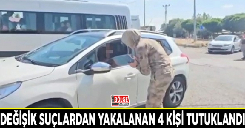 Van'da değişik suçlardan yakalanan 4 kişi tutuklandı