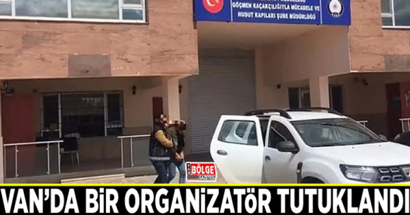 Van’da bir organizatör tutuklandı