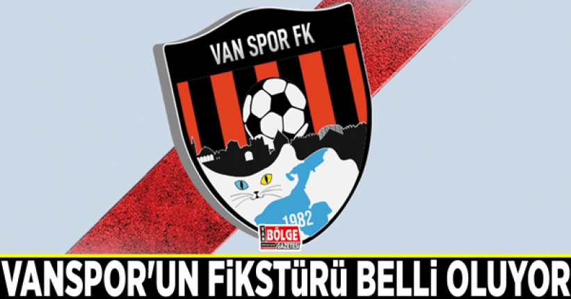 Vanspor'un fikstürü belli oluyor