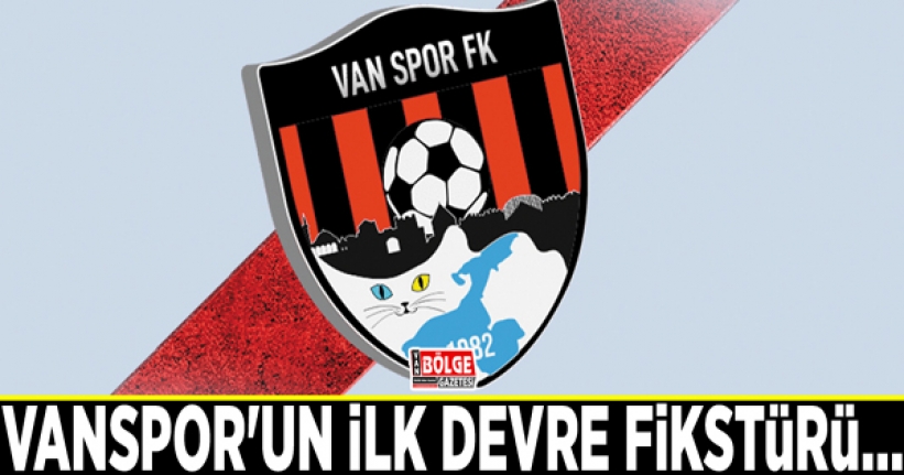 Vanspor'un ilk devre fikstürü…