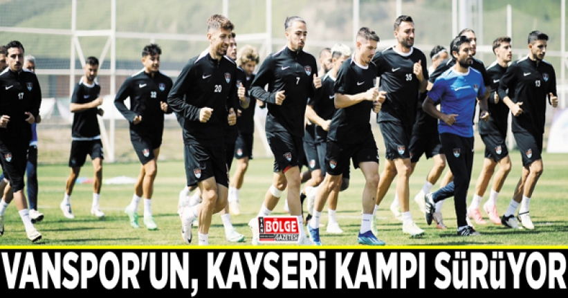 Vanspor'un, Kayseri kampı sürüyor