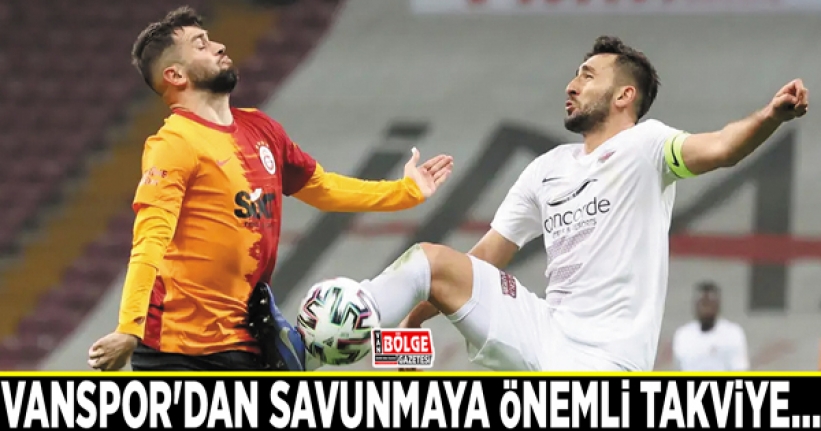 Vanspor’dan savunmaya önemli takviye…