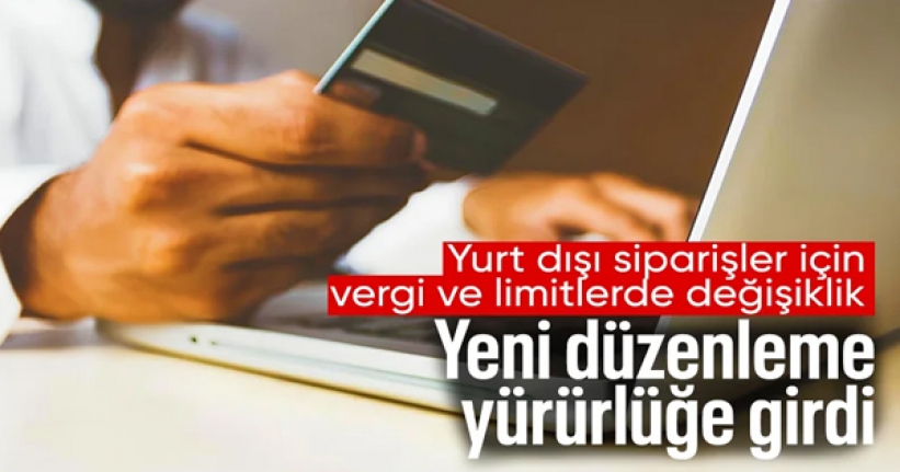 Yurt dışı e-ticaret siparişlerine yeni düzenleme Resmi Gazete'de